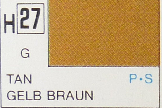 COLORI MODELLISMO YELLOW BROWN GLOSS ml 10 Pz.6 GUNZE GU0027