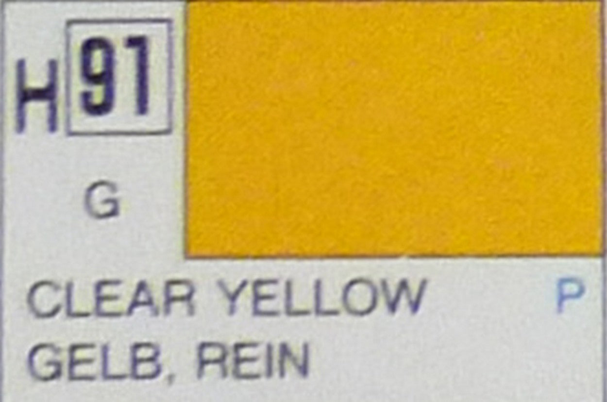 COLORI MODELLISMO YELLOW GLOSS ml 10 Pz.6 GUNZE GU0091