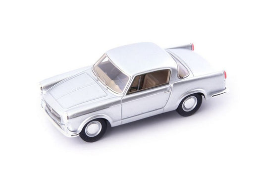 MODELLINO IN SCALA COMPATIBILE CON ZUNDAPP SPORT COUPE 1958 MET-SILVER 1:43 AUTOCULT ATC06042