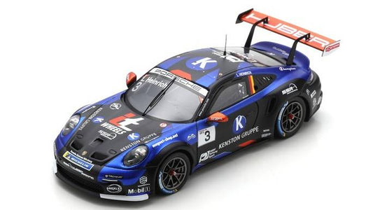 SCALE MODEL COMPATIBLE PORSCHE 911 GT3 N.3 CARRERA CUP DEUTSCHLAND CHAMPION2022 L.HEINRICH 1:43 SPARK MODEL SG881