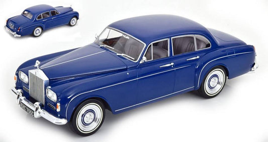 ROLLS ROYCE SILVER CLOUD III FLYING TRACK HJMULLINER 1965 BLUE 1:18 SCALE MODEL MODELCARGROUP MCG18124