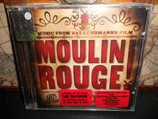 MOULIN ROUGE MUSIC FROM FILM SOUNDTRACK New Original New CD Audio