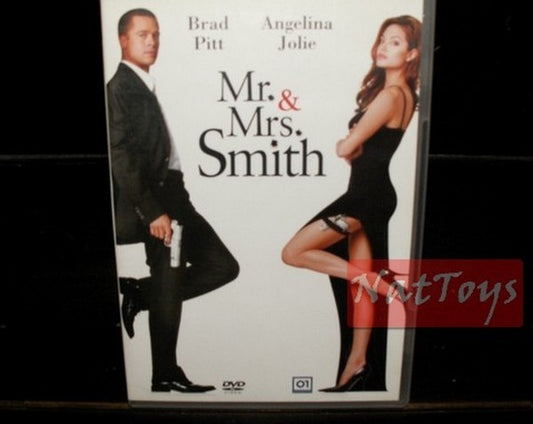 MR. &amp; MRS. SMITH Brad Pitt Angelina Jolie Film DVD Original Video