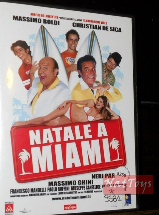 CHRISTMAS IN MIAMI M. Boldi C. De Sica Film DVD Original Video