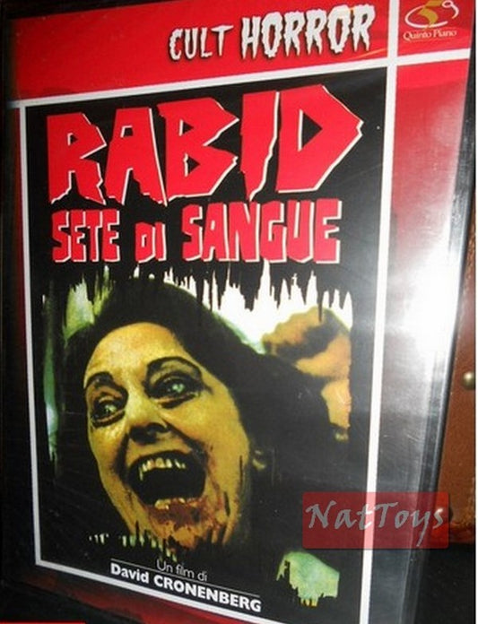 RABID SETE DI SANGUE D. Cronenberg Horror Film Nuovo DVD Originale New Sealed