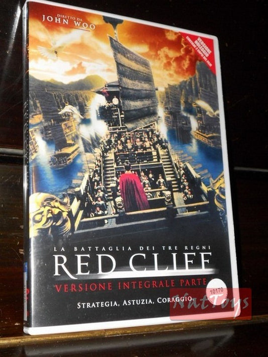 RED CLIFF LA BATTAGLIA DEI TRE REGNI PARTE I John Woo Film DVD Originale Video