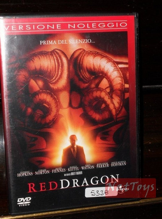 RED DRAGON Anthony Hopkins Film DVD Originale Video