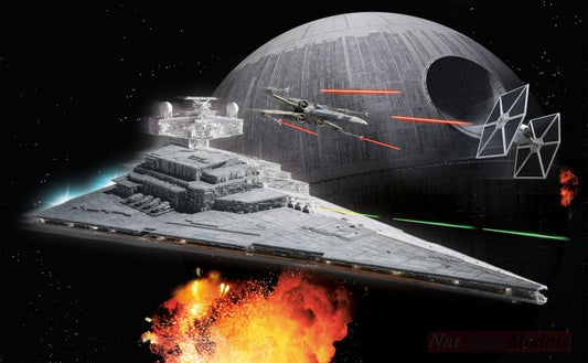 REVELL RV06749 STAR WARS BUILD & PLAY IMPERIAL STAR DESTROYER KIT 1:4000 MODEL compatibile con"