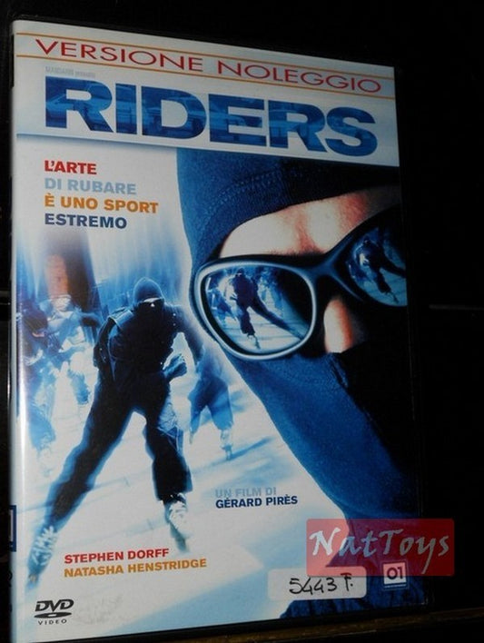 RIDERS L'ARTE DI RUBARE Film DVD Originale Video