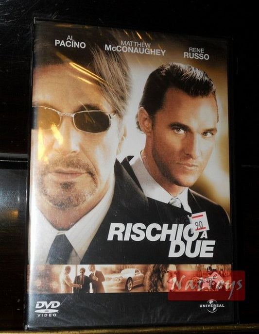 RISCHIO A DUE Al Pacino Matthew McConaughey Film DVD Nuovo Originale