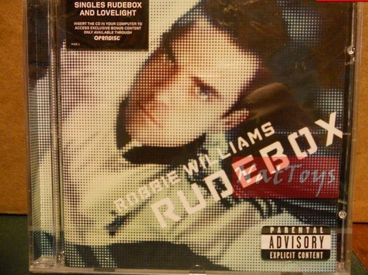 ROBBIE WILLIAMS RUDEBOX nouveau CD Audio original nouveau