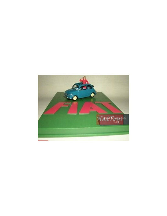 EDITORIA Modellino Fiat Nuova 500 Eco Diorama Story DIE CAST 1:43  SCALE