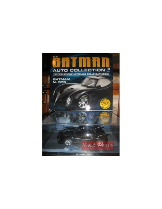 EDITORIA Modellino Batman Car BatMobile n. 575 Film Movie DIE CAST 1:43  +fas.