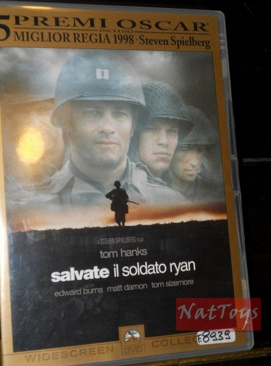 SALVATE IL SOLDATO RYAN Steven Spielberg Tom Hanks Film DVD Originale Video