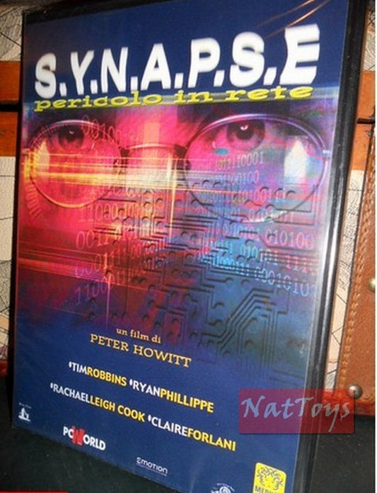 S.Y.N.A.P.S.E. PERICOLO IN RETE Film Nuovo DVD Originale New Sealed
