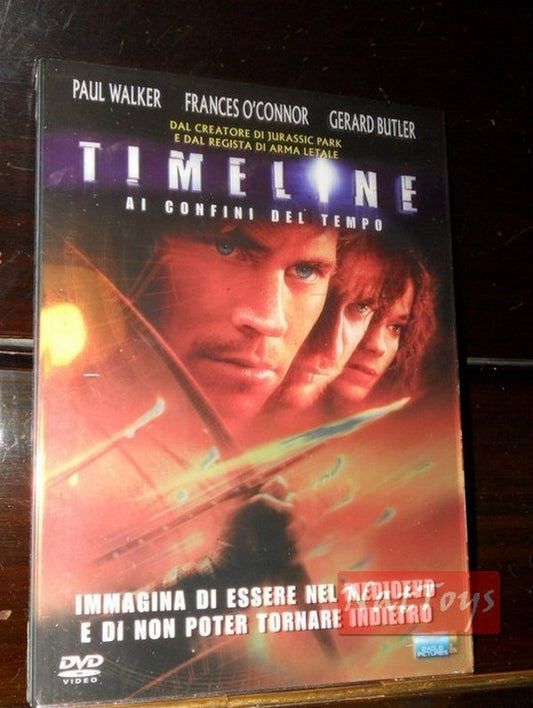 TIMELINE AT THE EDGE OF TIME P. Walker Gerald Butler Film DVD Original Video
