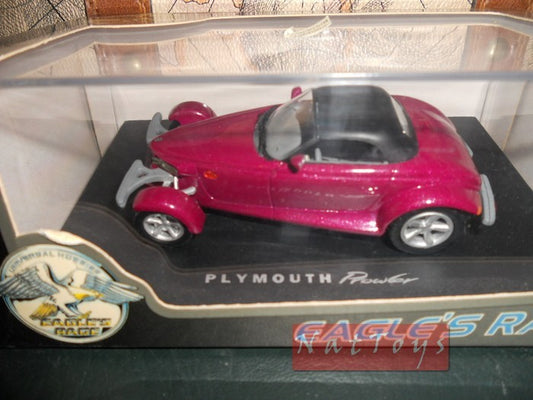 UH Eagles Race Plymmouth Power Purple Modellino 1:43 DIE CAST Modellino