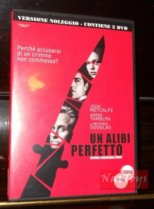 UN ALIBI PARFAIT Michael Douglas Film DVD Vidéo originale