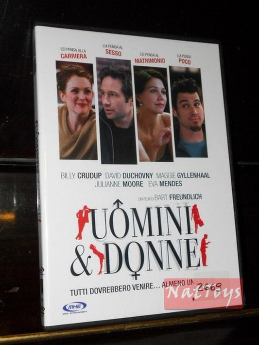 HOMMES ET FEMMES David Duchovny Eva Mendes J. Moore Film DVD Vidéo originale