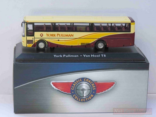 Van Hool T8 York Pullman Classic Coaches Bus Collection 1:72 Modèle Atlas DIECAST compatible avec