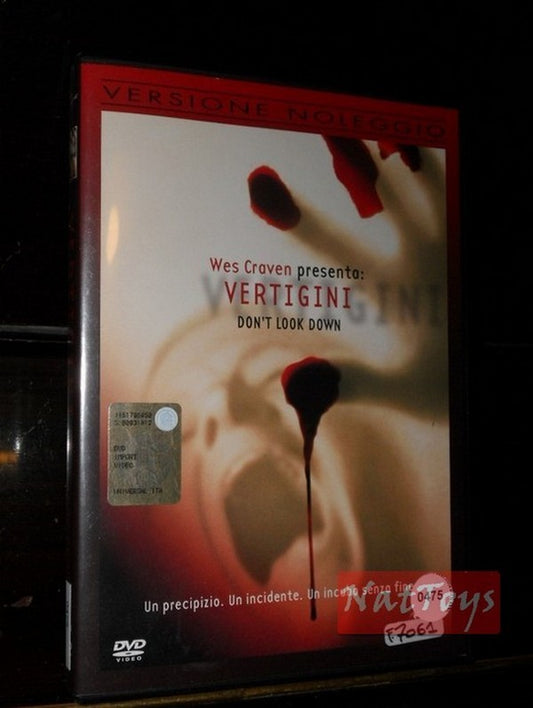 Étourdissements, ne baissez pas les yeux Wes Craven Film DVD Vidéo originale